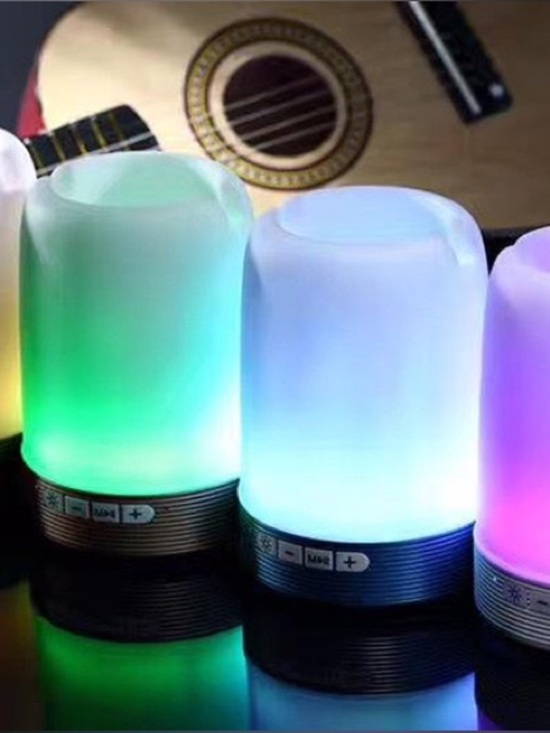 Other - LED Color-Changing Bluetooth Speaker Lamp - Green & Blue